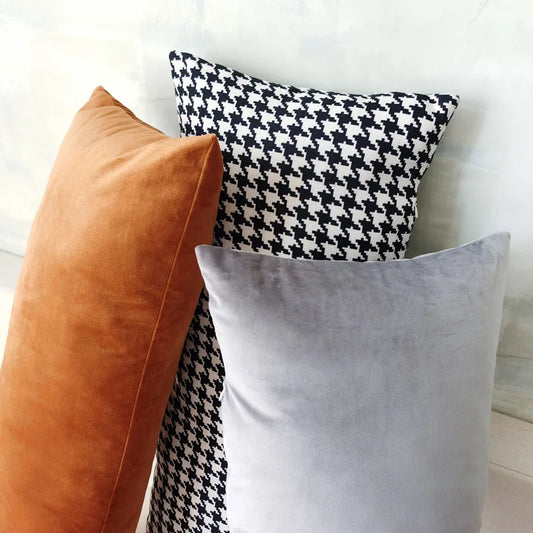 Decorative Velvet Cushion Cover