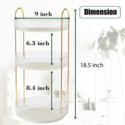 Three-Tier Rotating Organiser