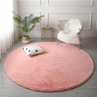 Faux Rabbit Fur Rug - Multiple colours and sizes available