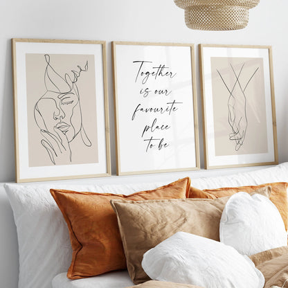 Bedroom Poster - Multiples sizes and designs