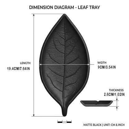 Leaf-Shaped Tray