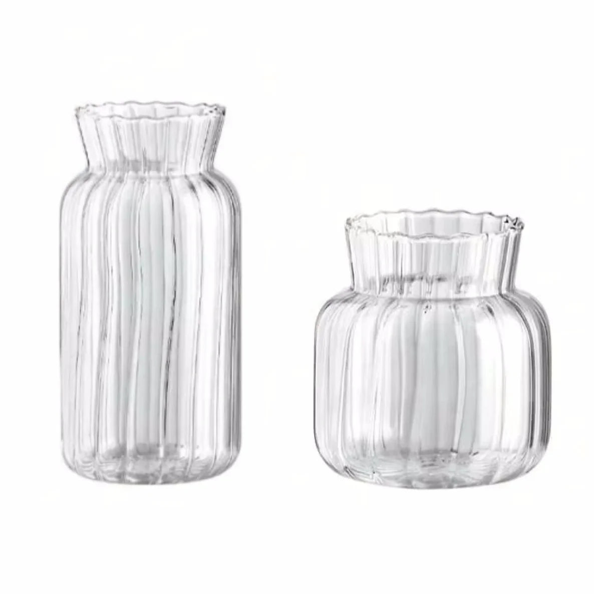 Transparent Glass Vases