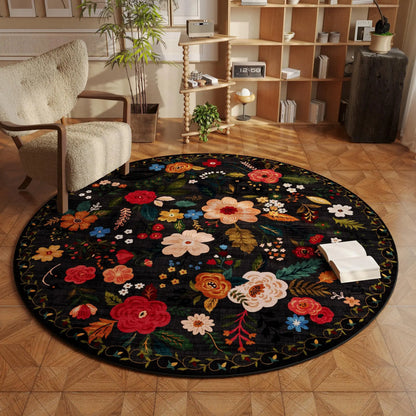 Decorative Round Rug - Multiple colours and sizes available