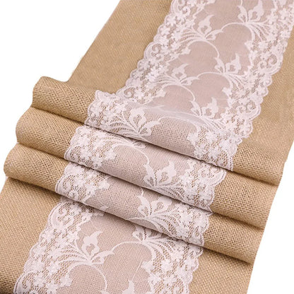 Table Runner Linen Style - Multiple sizes and styles available
