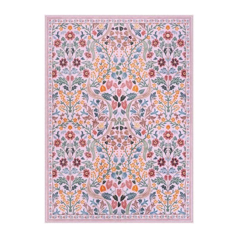 Bohemian Floral Rug - Multiple colours and sizes available