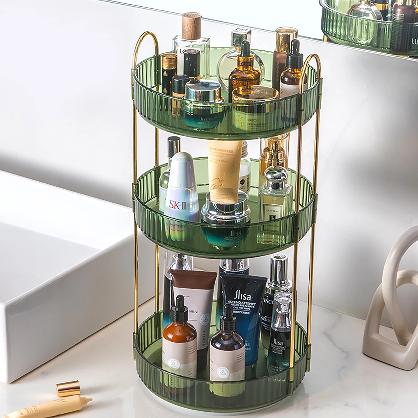 Three-Tier Rotating Organiser