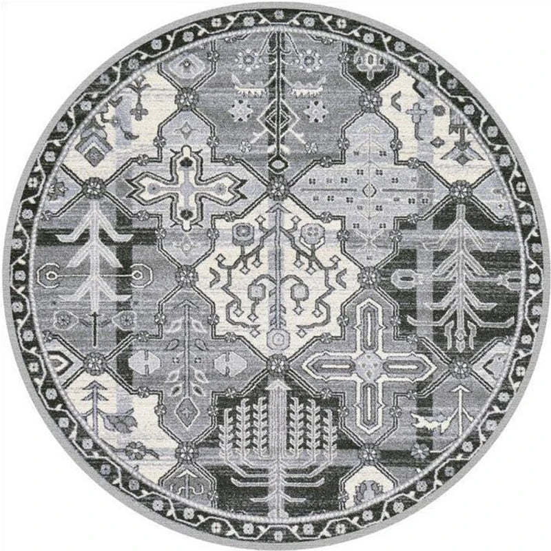 Round Short Pile Rug - Multiple colours and sizes available