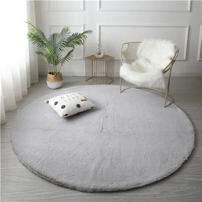 Faux Rabbit Fur Rug - Multiple colours and sizes available