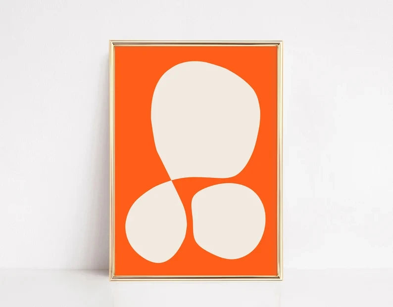 Colourful Minimalist Abstract Poster - Multiple sizes and designs