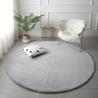 Faux Rabbit Fur Rug - Multiple colours and sizes available