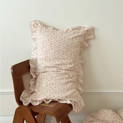 Ruffle Edge Gauze Pillow Cases