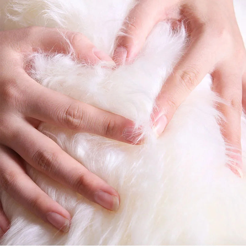 Round Fur Rug - Multiple colours and sizes available