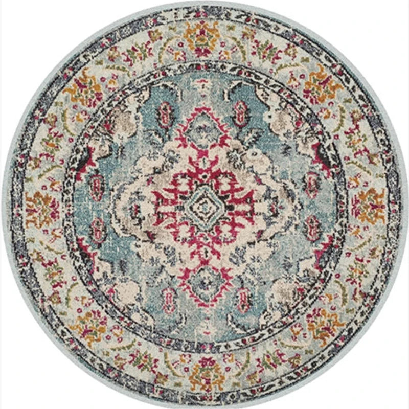 Round Short Pile Rug - Multiple colours and sizes available