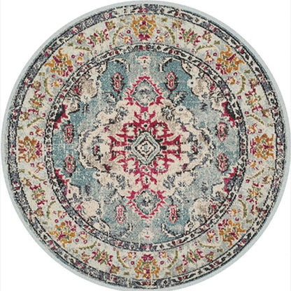 Round Short Pile Rug - Multiple colours and sizes available