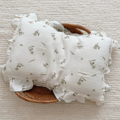 Ruffle Edge Gauze Pillow Cases