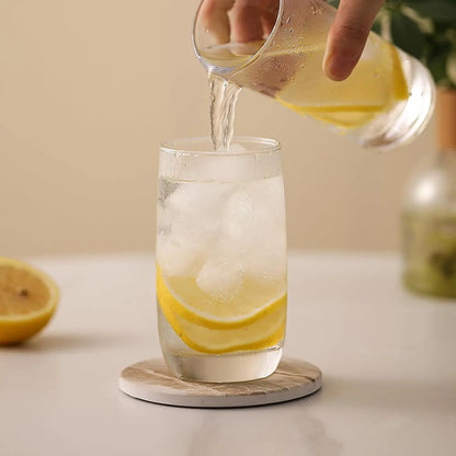 6Pcs Beverage Coaster Set with Bracket