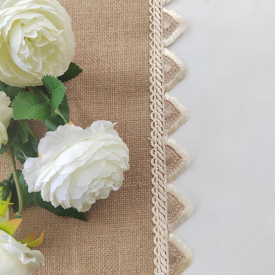 Table Runner Linen Style - Multiple sizes and styles available