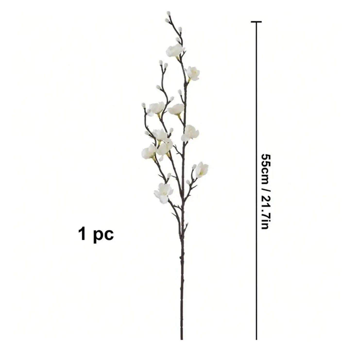 Artificial Plum Blossom Long Stem