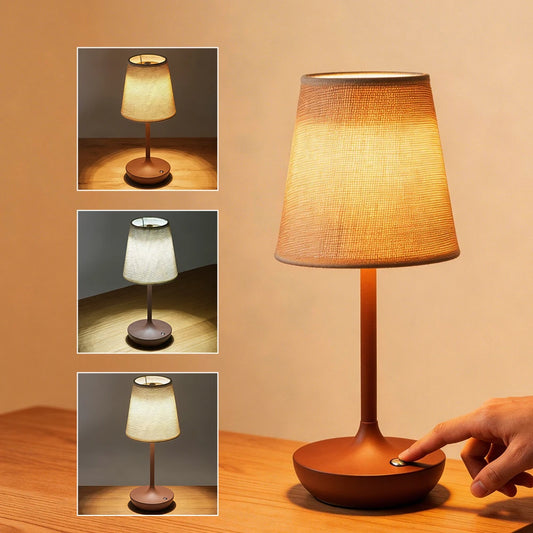 LED Dimmable USB Rechargeable Table Lamp