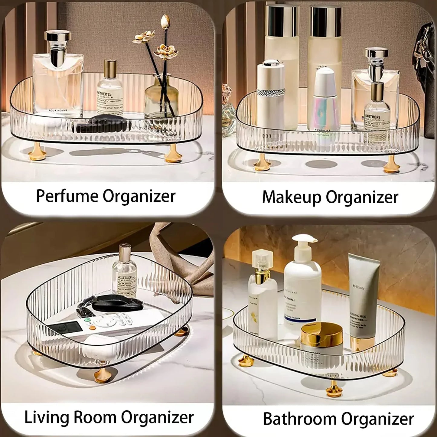 Clear Tray Organiser