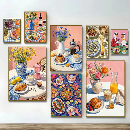 Kitchen Still Life Designs Poster - Multiple sizes and designs