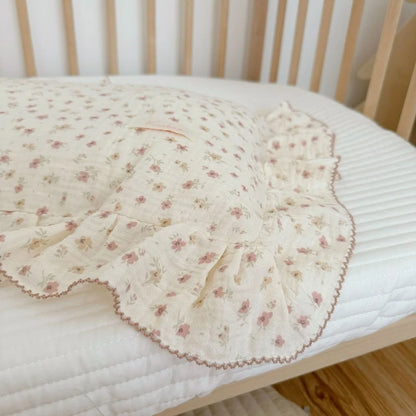 Ruffle Edge Gauze Pillow Cases