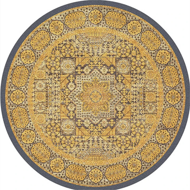 Round Short Pile Rug - Multiple colours and sizes available
