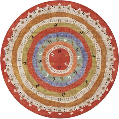 Round Short Pile Rug - Multiple colours and sizes available