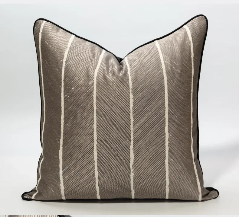 Light Luxury Feel Jacquard Cushion Covers