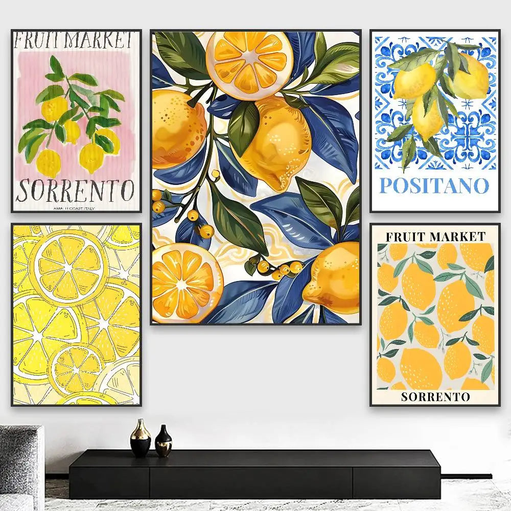 Kitchen Citrus Poster - Multiple sizes and designs